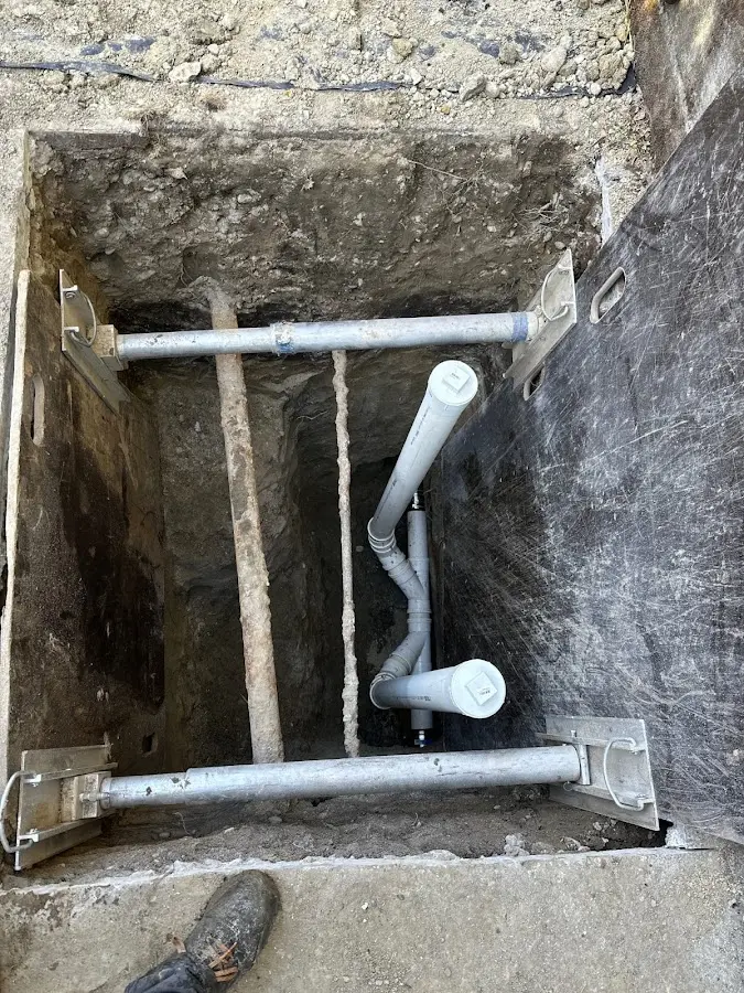 Experienced plumber completing Gas Line Repair work in Nellis AFB